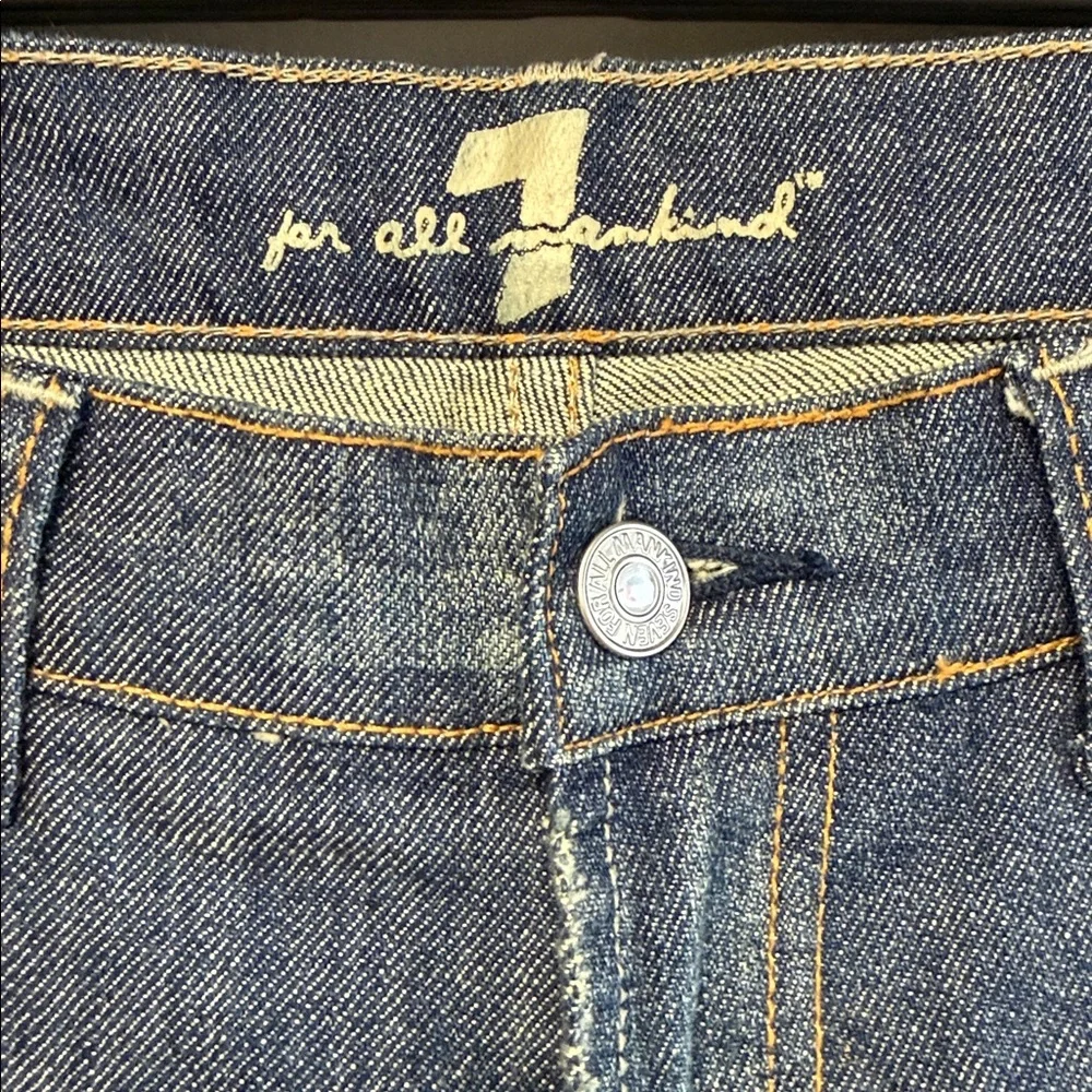 7 For All Mankind Bootcut Jeans Size 30 x 33 - Picture 4 of 7